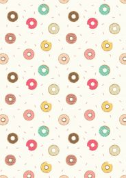 Small things Sweet Fabric | Doughnuts Cream