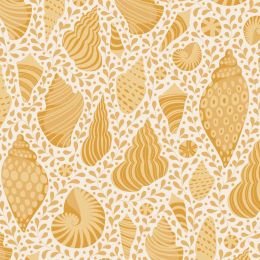 Cotton Beach Tilda Fabric | Blender Shells Honey