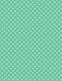Windsong Meadow Fabric | Diagonal Flowers Teal
