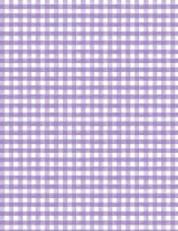 In Bloom Fabric | Gingham Purple