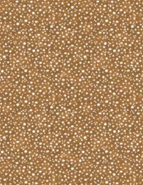 Gnome & Garden Fabric | Mushroom Dots Brown