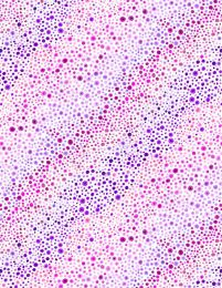 Bubble Up Extra Wide Fabric | White/Purple