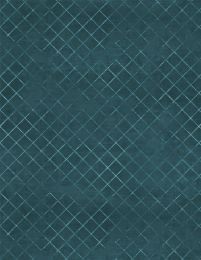 Trellis Extra Wide Fabric | Dark Teal
