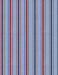 At The Helm Fabric | Multi Stripe Light Blue