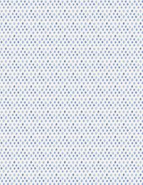 At The Helm Fabric | Ikat Dot Blue