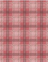 Pathways Fabric | Plaid Pink