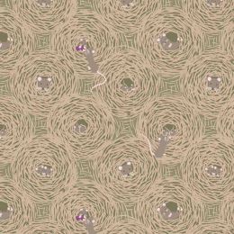 Lewis & Irene Autumn Fields Reloved Fabric | Harvest Nest Country Green