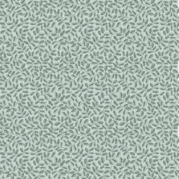 Cranborne Chase Lewis & Irene Fabric | Oak Leaves Light Slate