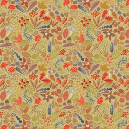 Nature Trail Lewis & Irene Fabric | Natures Treasures Green