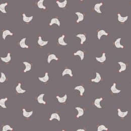 Country Life Fabric | Little Hens Earth