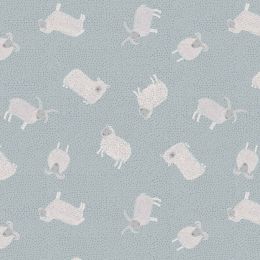 Country Life Fabric | Sheep Grey
