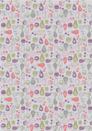 Farmers Market Fabric | Fruit on Lavender
