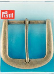 Belt Buckle, 40mm - Antique Brass | Prym