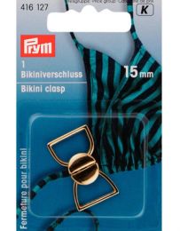 Bikini & Belt Clasp Hook Gold 15mm | Prym