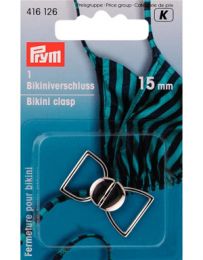 Bikini & Belt Clasp Hook Silver 15mm | Prym