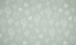 Heavy Canvas Print | Cactus Mint