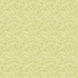 Cat-I-Tude Fabric | Tonal Beaded Swirls Light Green