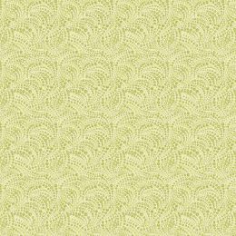 Cat-I-Tude Fabric | Tonal Beaded Swirls Light Green