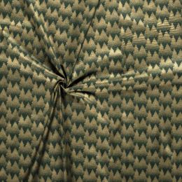 Stitch It, Christmas Metallic Fabric | Tree Dust Green