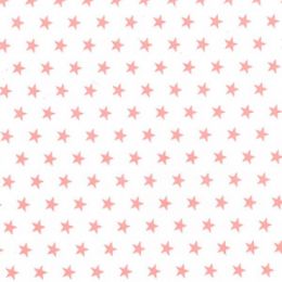 Christmas Fun Fabric | Star Pink