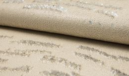 Cocktail Two Tone Sequin Fabric | Lt Gold - Silver
