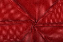 Stitch It, Cotton Print Fabric | Small Dot Red
