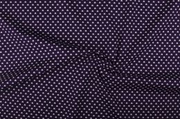 Stitch It, Cotton Print Fabric | Mini Heart Purple