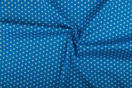 Stitch It, Cotton Print Fabric | Stars Aqua