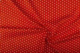 Stitch It, Cotton Print Fabric | Stars Orange