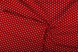 Stitch It, Cotton Print Fabric | Stars Red