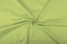 Stitch It, Cotton Print Fabric | Stripe Lime Green