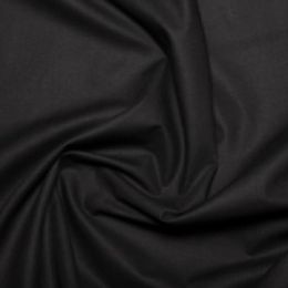 Cotton Sheeting Fabric | Black
