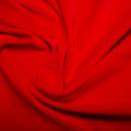 Classic Cotton Velvet Fabric | Red