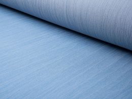 Crinkle Denim Fabric | Light Blue