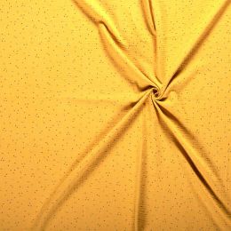 Double Gauze Fabric | Gold Fleck Ochre