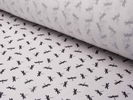 Double Gauze Baby Cloth | Dragonfly White
