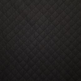Classic Polycotton Fabric Quilted | Black