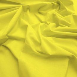 Linen Look Cotton Fabric | Chartreuse