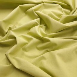 Linen Look Cotton Fabric | Green