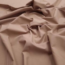 Linen Look Cotton Fabric | Beige