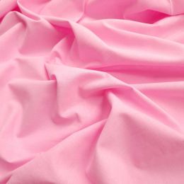 Linen Look Cotton Fabric | Pink