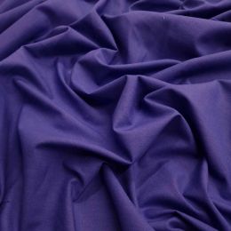 Linen Look Cotton Fabric | Royal