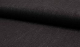 10oz Premium Washed Denim - Stretch | Black