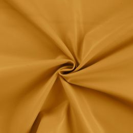 Suede Backed Leather Fabric | Ochre