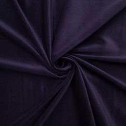 Classic Cotton Velvet Fabric | Navy