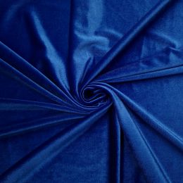 Velour Velvet Fabric | Royal