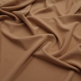 Heavy Scuba Crepe Fabric | Nude