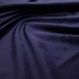 High Velvet Fabric | Navy