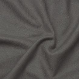 Gabardine Twill Weave Fabric | Silver Grey