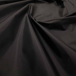 Rip-Stop Water-Resistant Fabric | Black